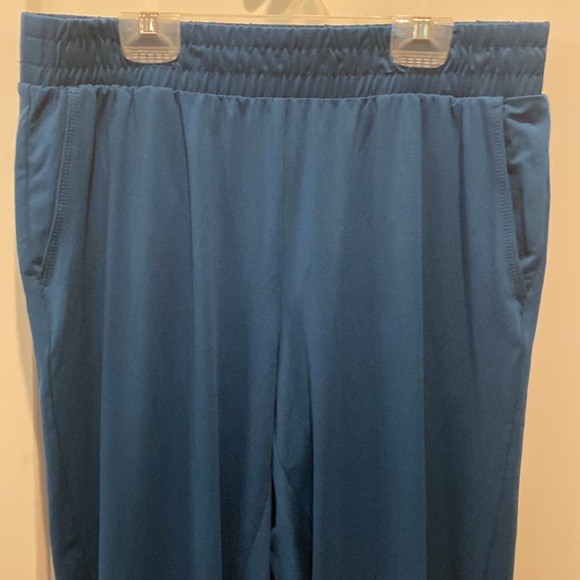 Colleen Lopez Joggers. Size Medium. Bluish Green Color. NWOT - Picture 2 of 5
